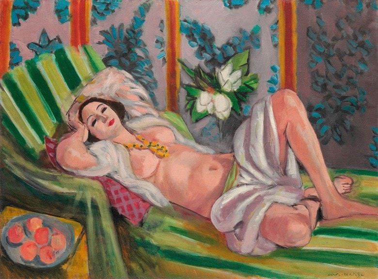 L’Odalisque couchée aux magnolias- Henri Matisse (1869-1954)