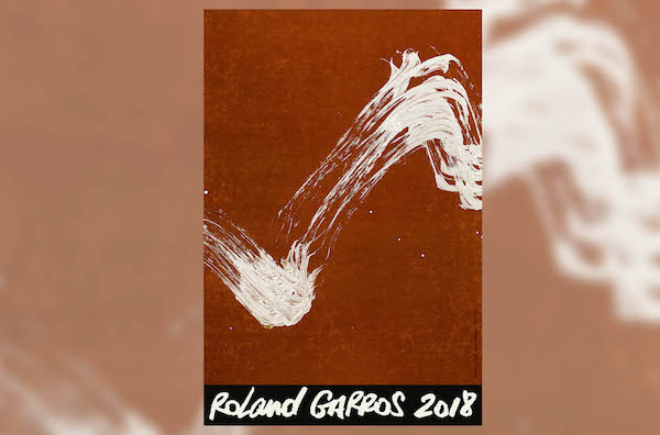 Zeuxis galerie d'art présente l'affiche Roland Garros par Fabienne Verdier