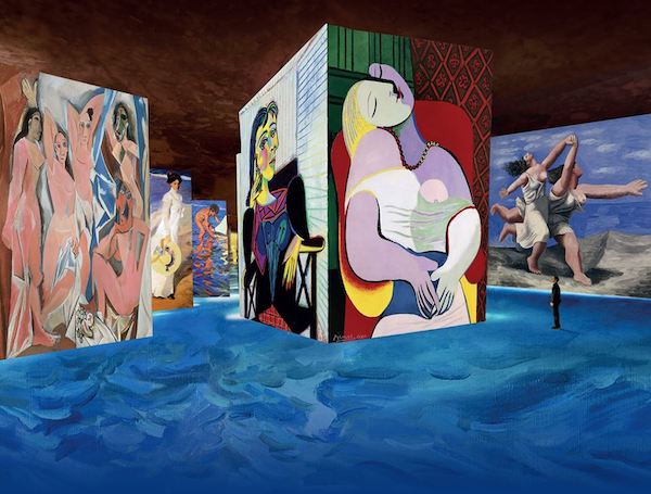 Zeuxis vous présente l'exposition Picasso aux Carrières de Lumières