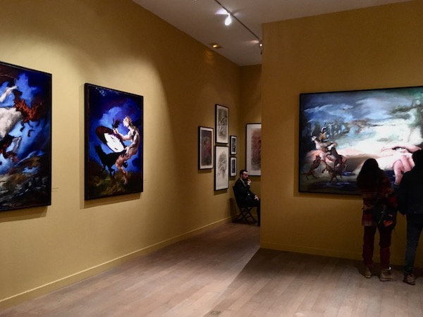 Zeuxis galerie d'art présente l'exposition Garouste au Musée de la Chasse