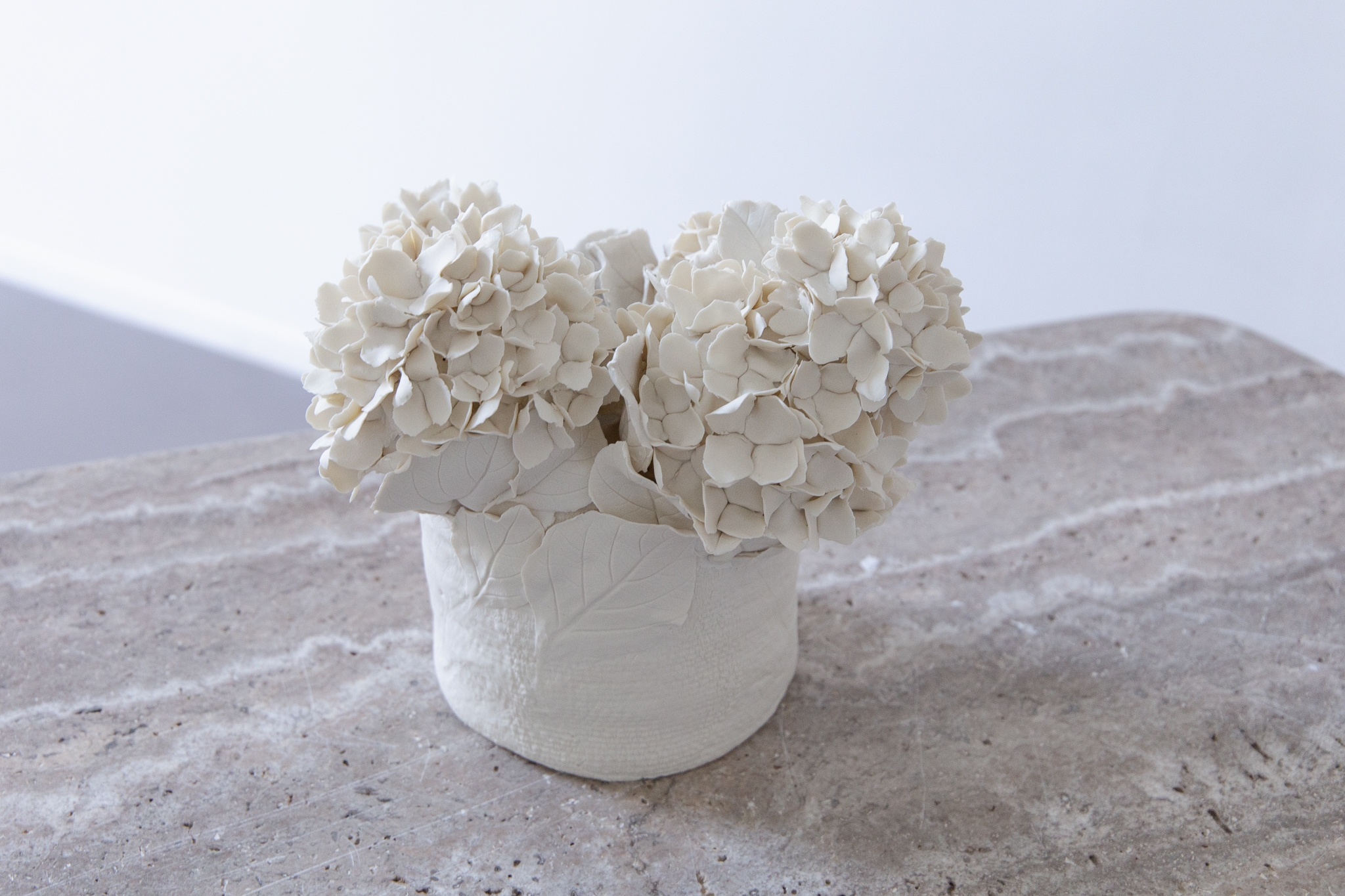 Vase Hortensias