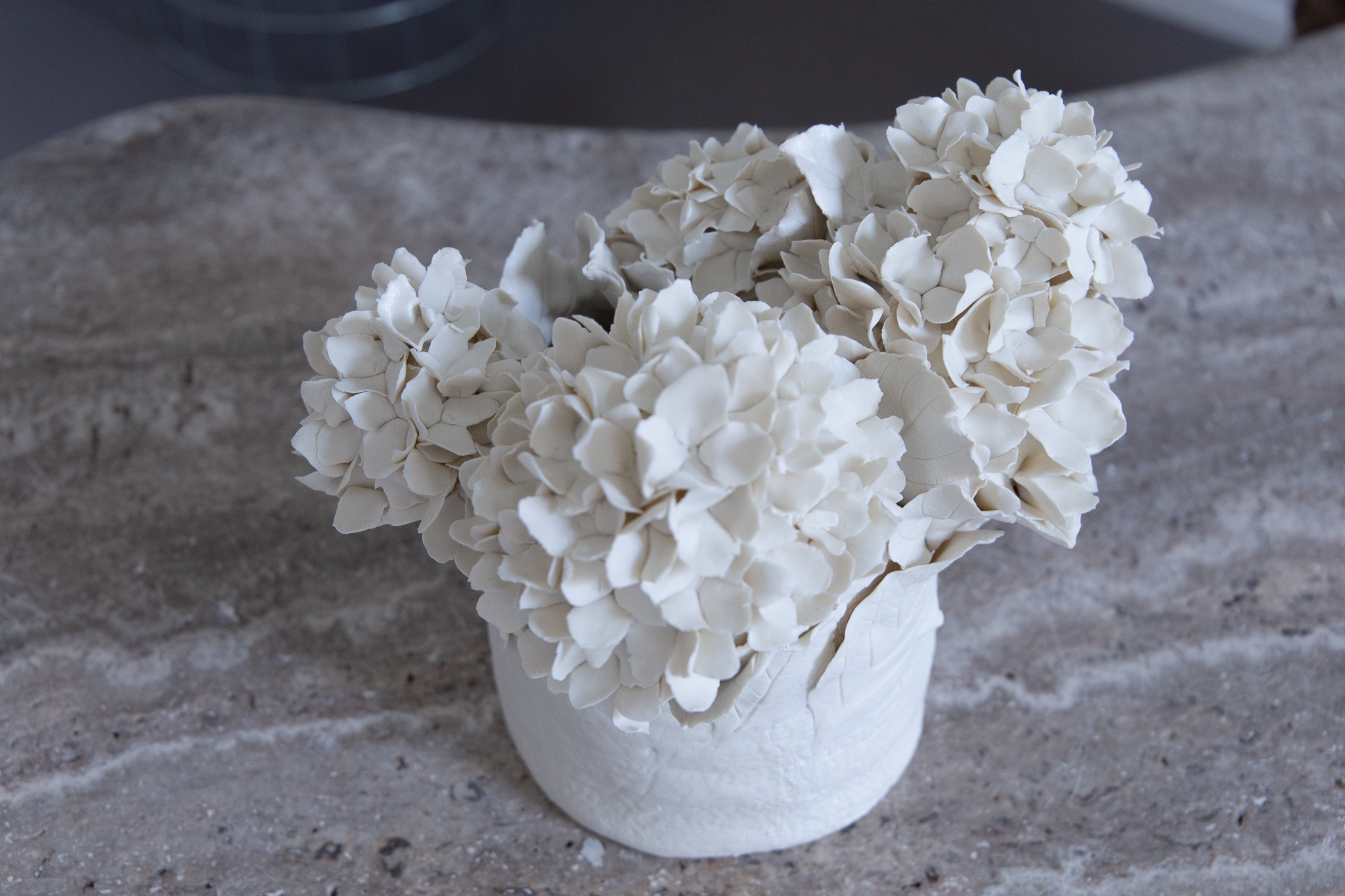 Vase Hortensias