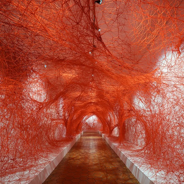 BEYOND CONSCIOUNESS de Chiharu Shiota